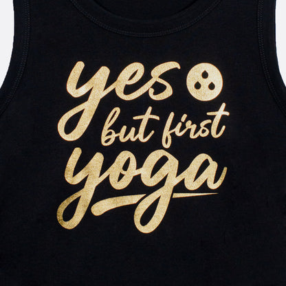 Yes But First Yoga - Long Singlet